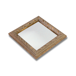 Narrow Dull Gold Mirror Frame